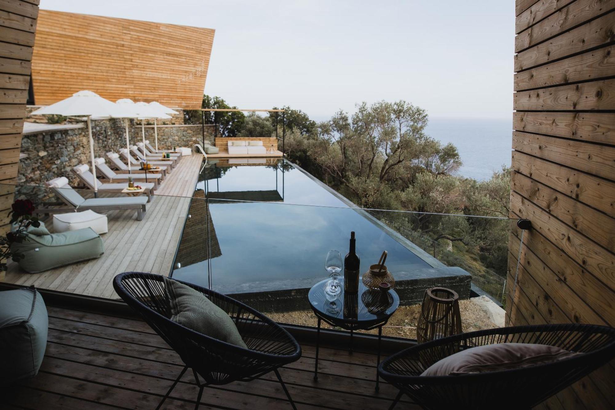 Five Olive Dream Trip Villa Plomari Phòng bức ảnh