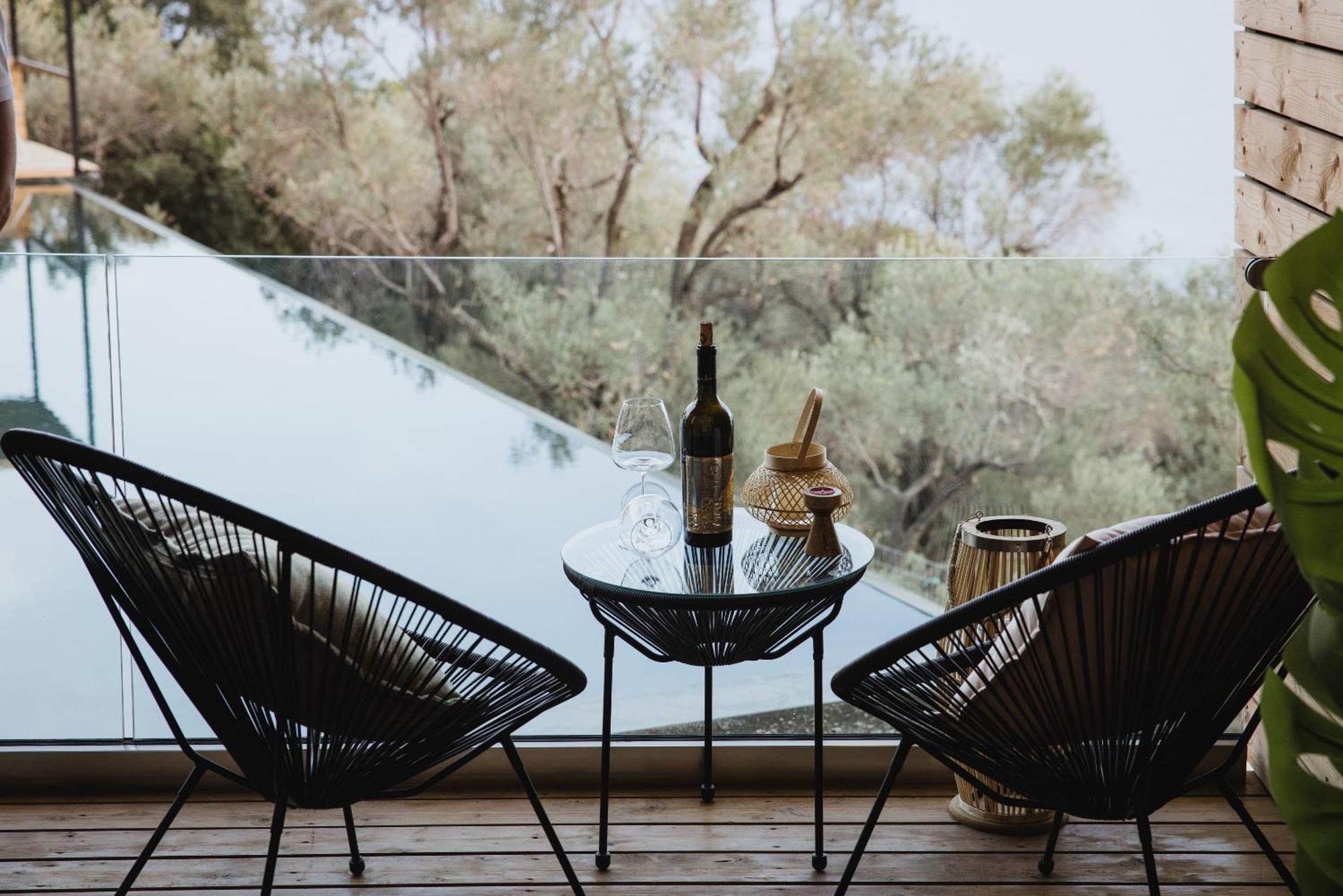 Five Olive Dream Trip Villa Plomari Phòng bức ảnh